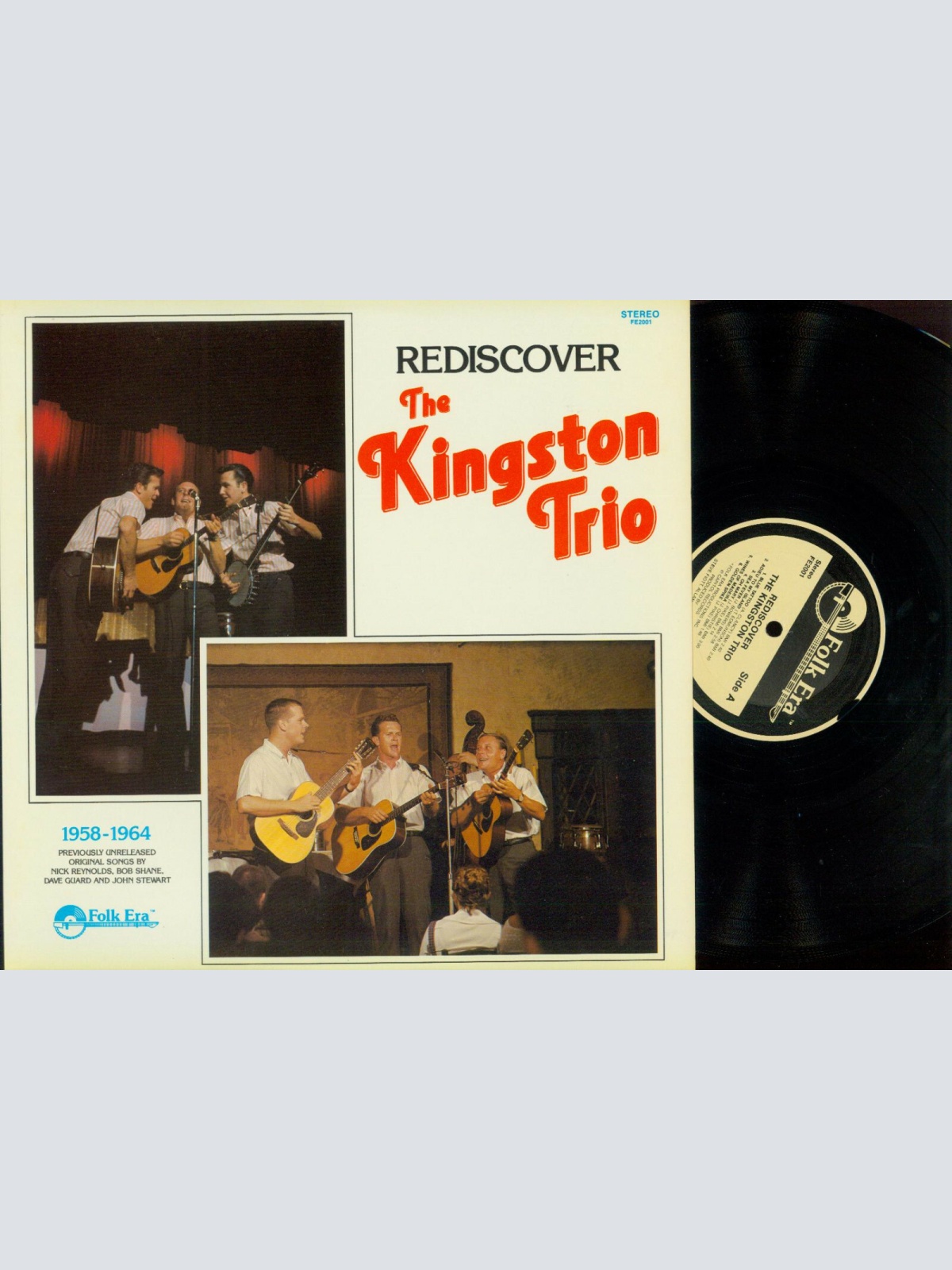LP--  Kingston Trio  Rediscover The Kingston Trio