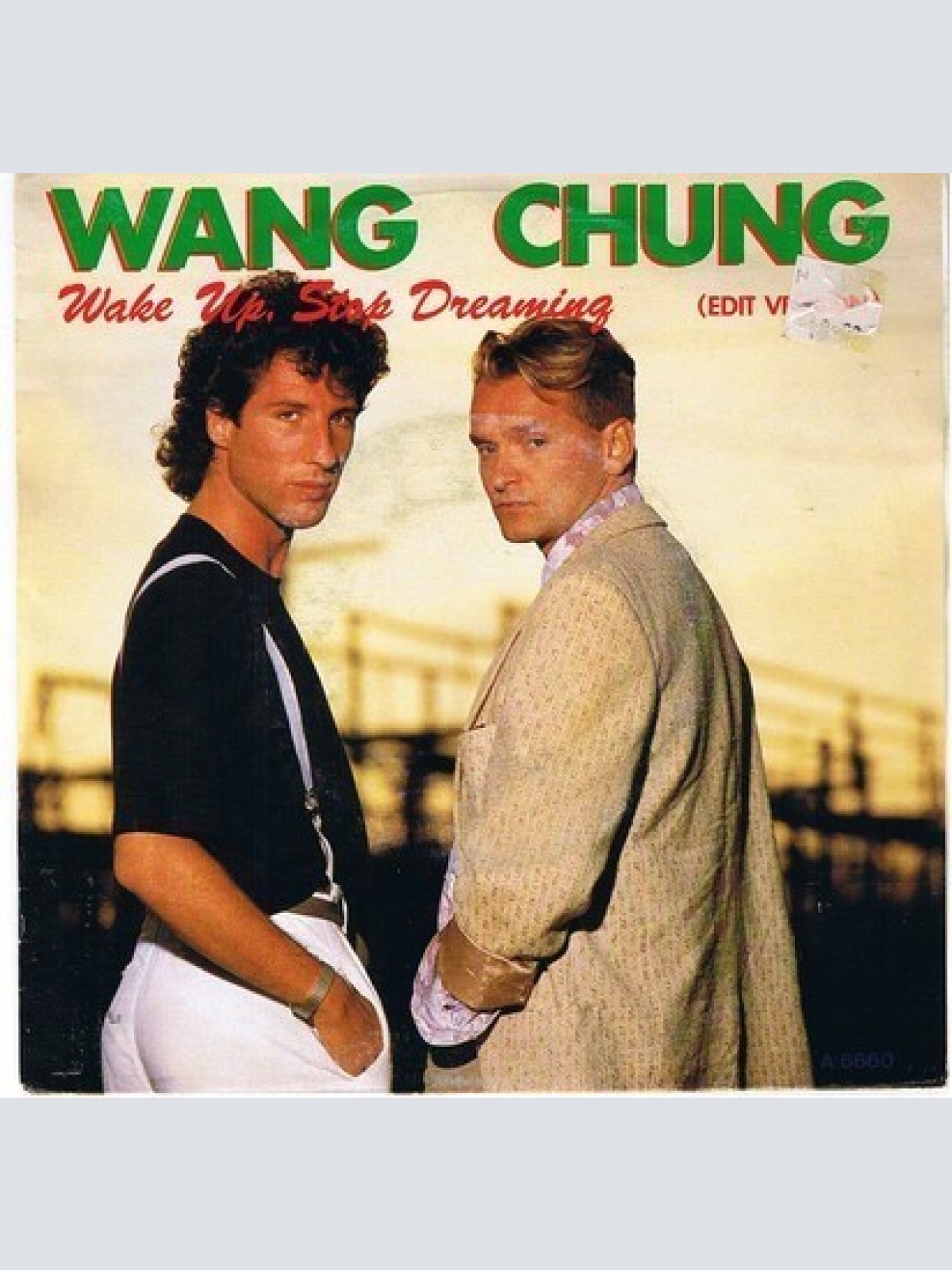 7", Single Wang Chung - Wake Up, Stop Dreaming (Edit Version)