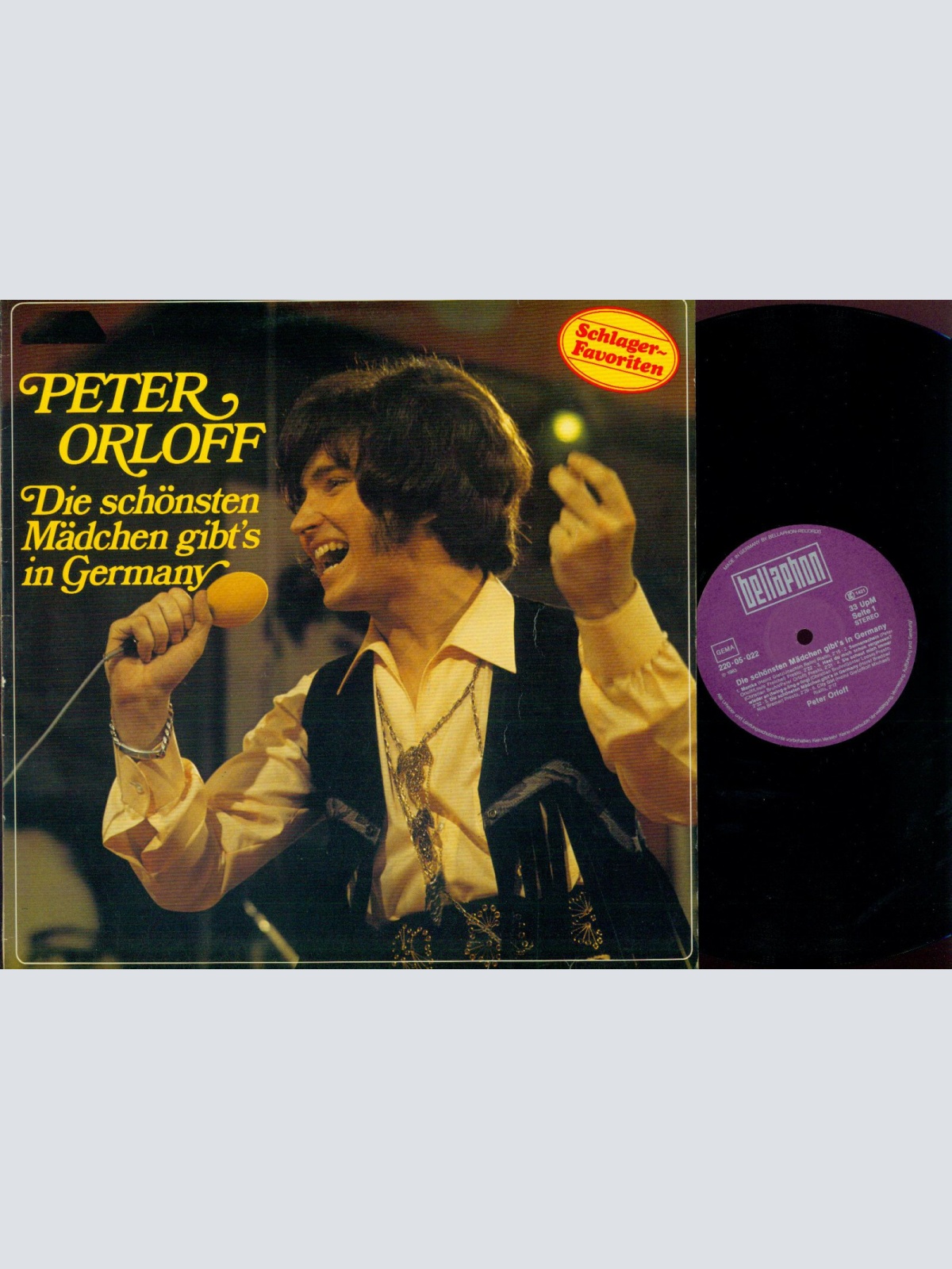 LP-- Peter Orloff  Die Schönsten Mädchen Gibt's In Germany