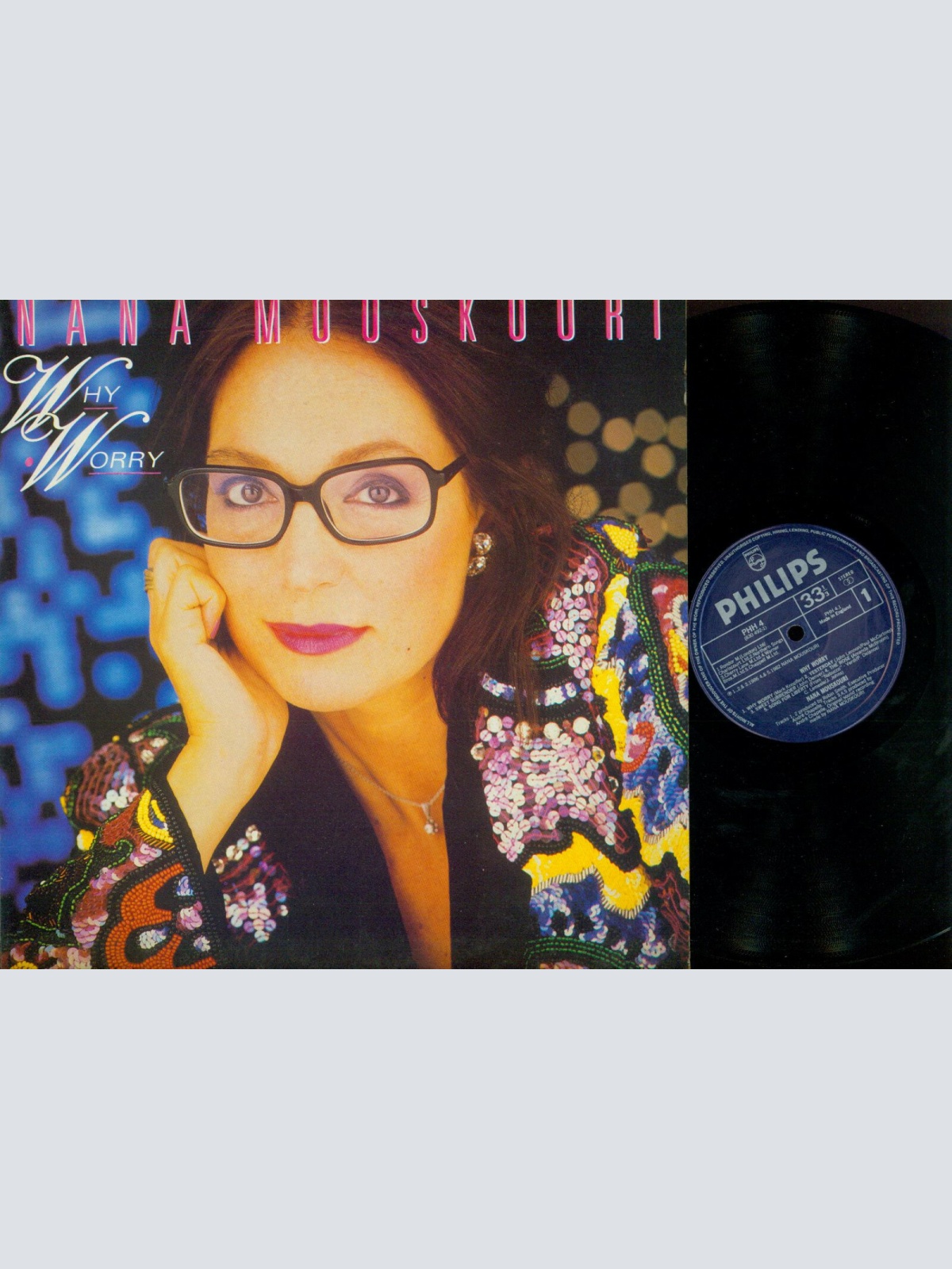 LP--   Nana Mouskouri – Why Worry