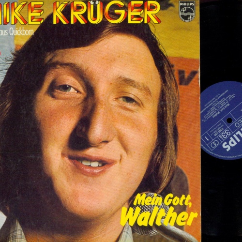 LP--   Mike Krüger  Mein Gott, Walther