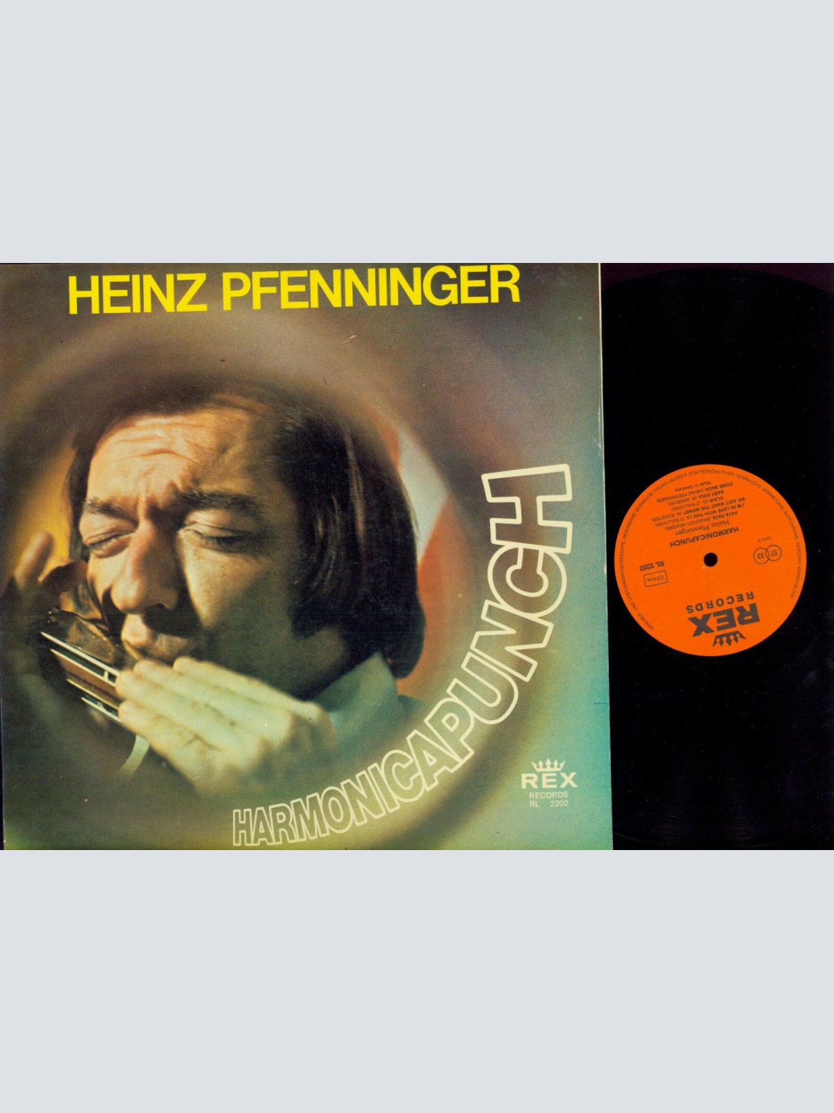 LP--   Heinz Pfenninger  Harmonicapunch