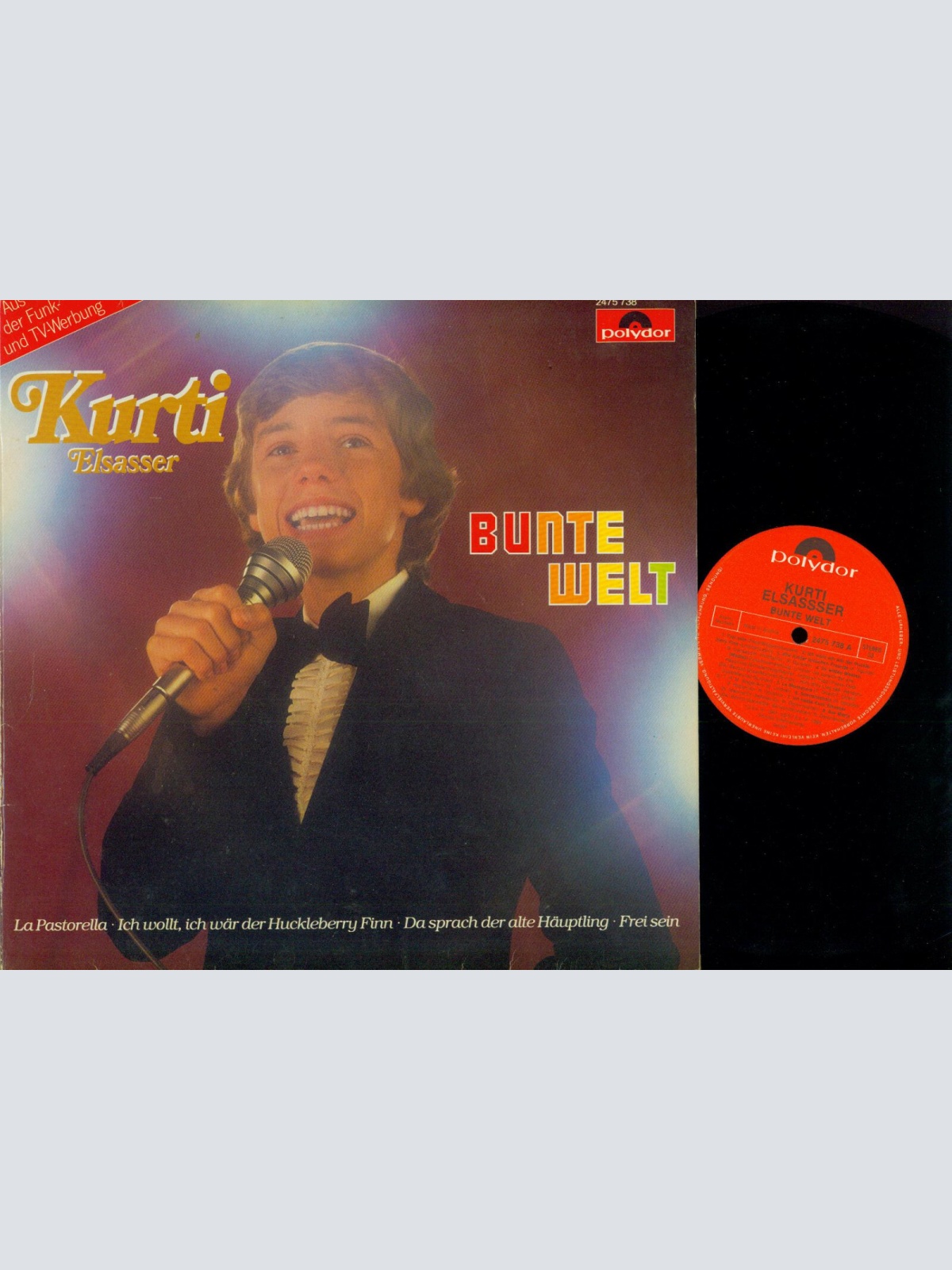 LP--  Kurti Elsasser  Bunte Welt