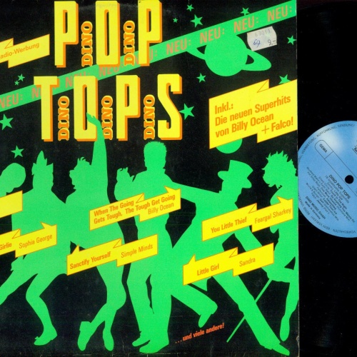 LP--  Dino Pop Tops  / Falco // Various
