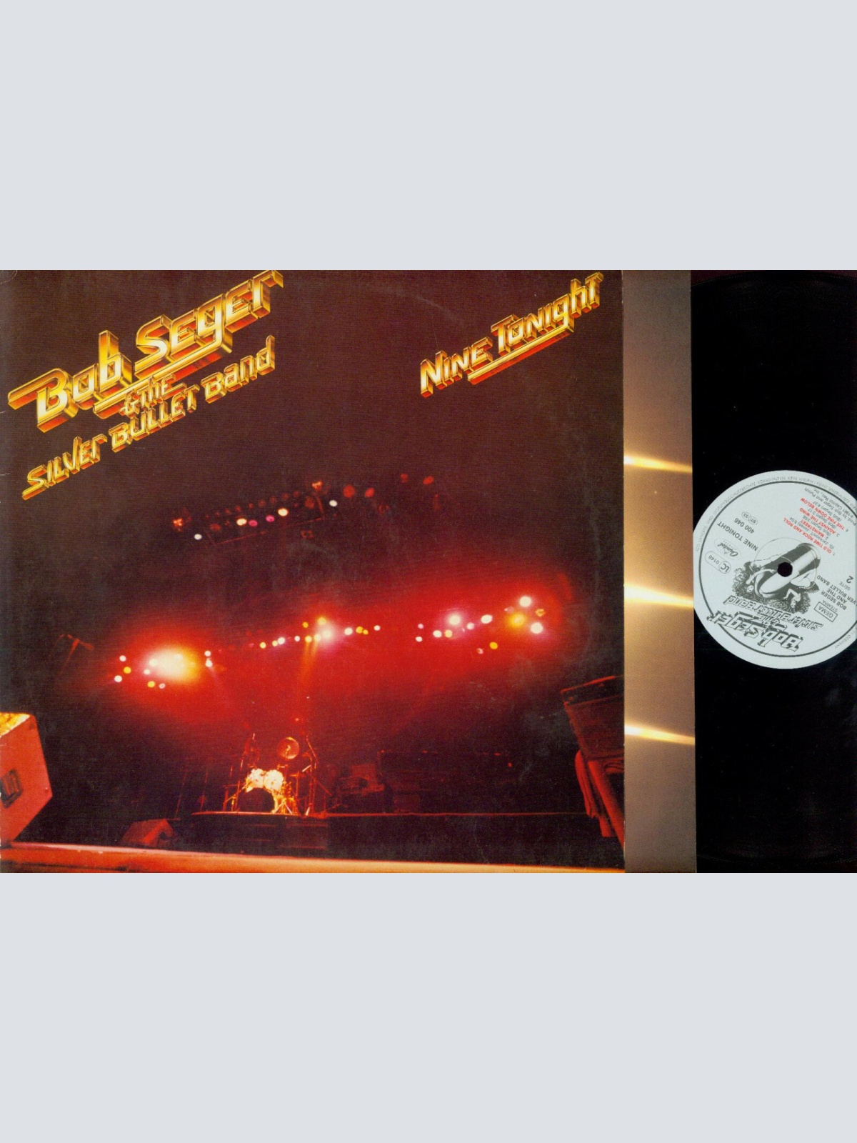 DLP--    Bob Seger & The Silver Bullet Band– Nine Tonight