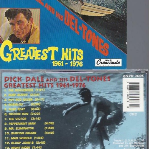 CD-    Dick Dale & His Del-Tones – Greatest Hits, 1961-1976