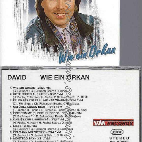 CD----David -- wie ein Orkan