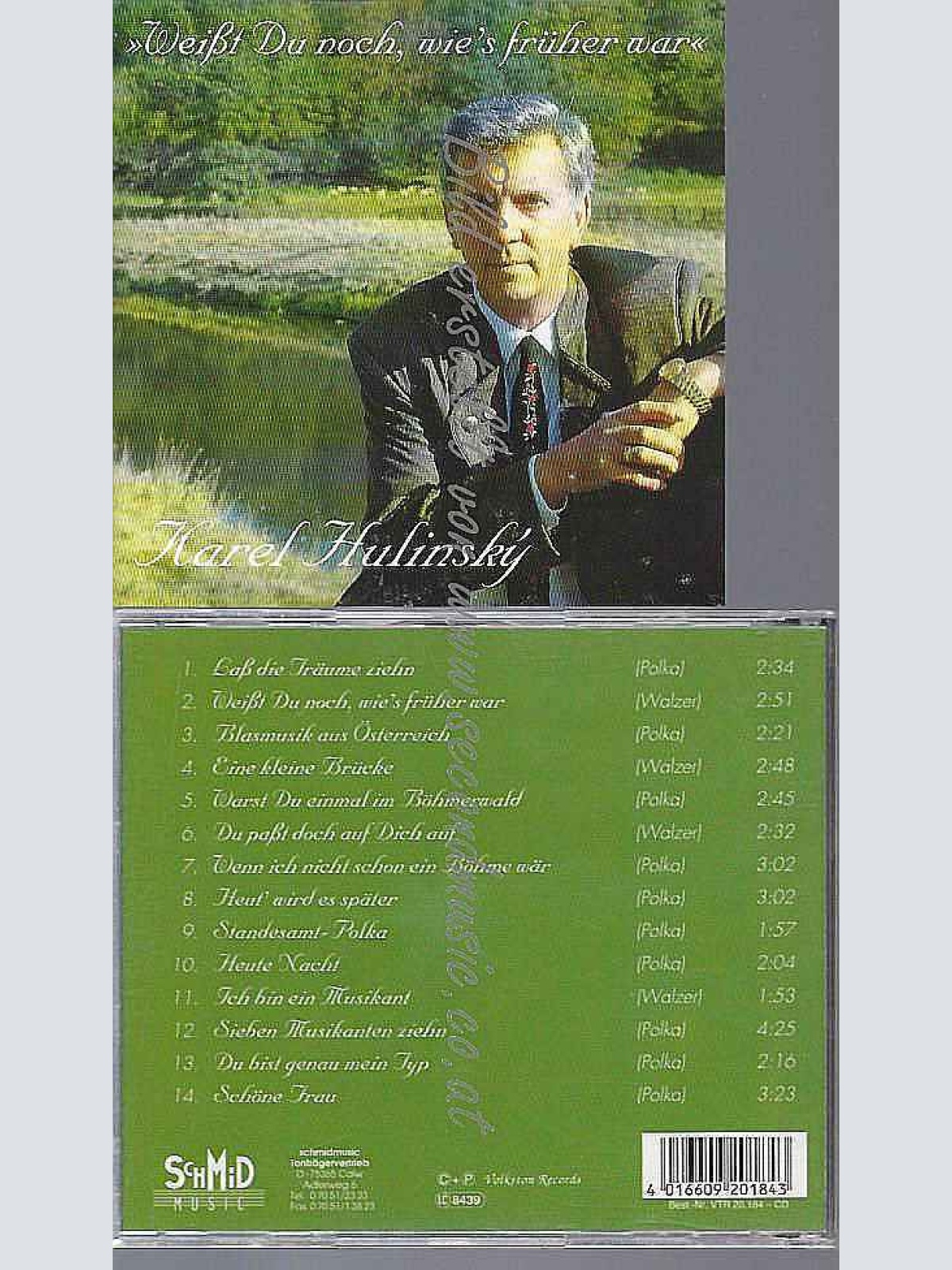 CD--Weißt du noch, wie's früher war  -- Karel Hulinsky