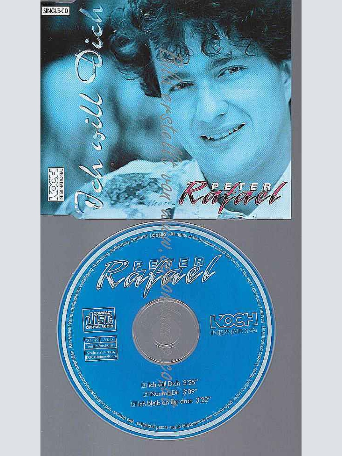 CD--PETER RAFAEL--ICH WILL DICH