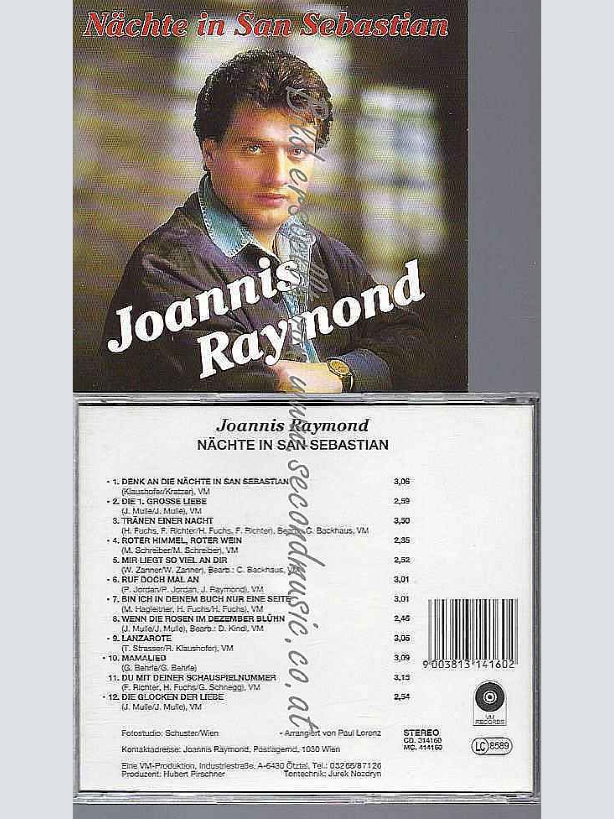CD--Nächte in San Sebastian -  Joannis Raymond
