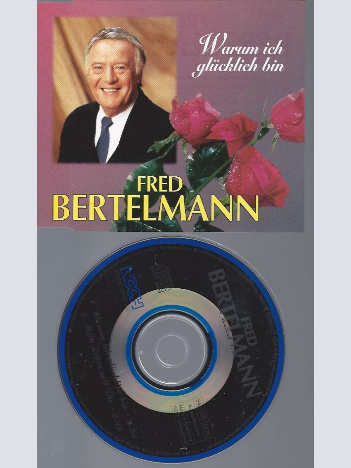 CD-  Fred Bertelmann Warum ich glücklich bin