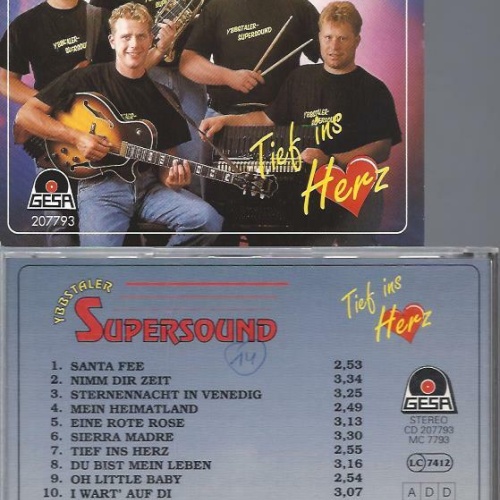 CD-  Ybstaler Supersound Tief ins Herz