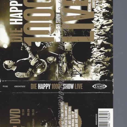 CD-     Die Happy – 1000th Show Live + DVD
