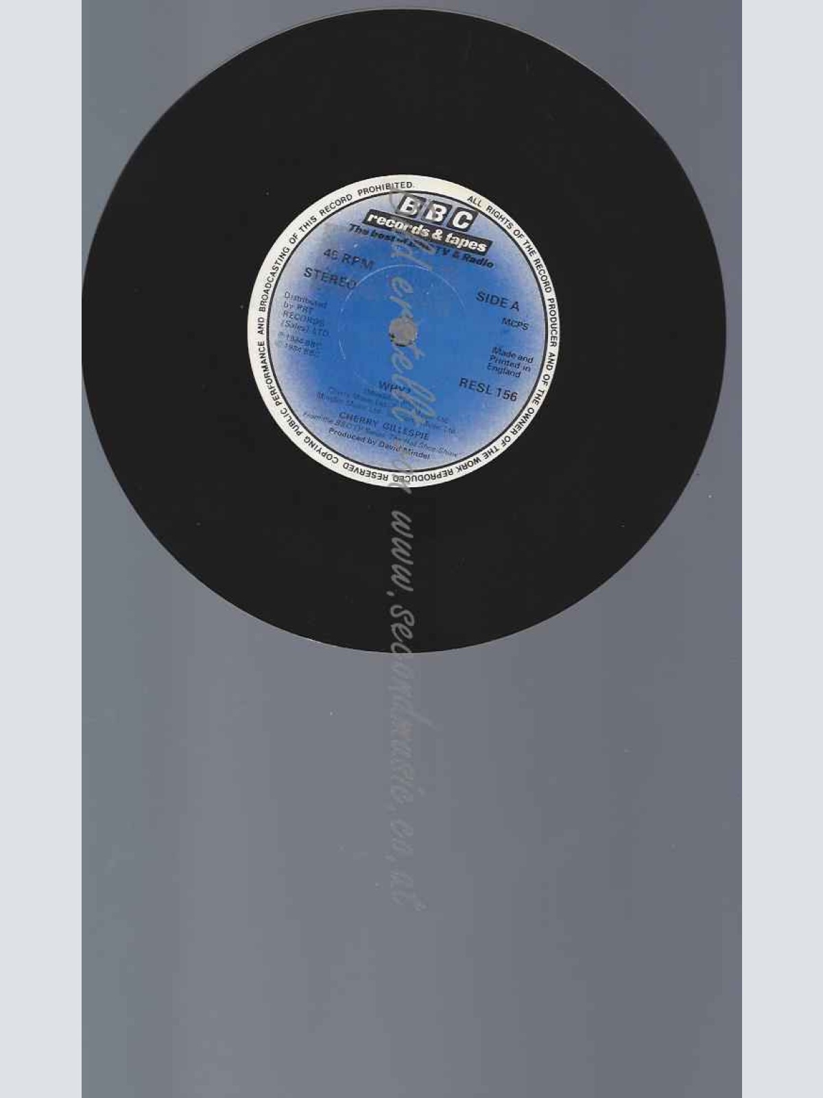 7"   Cherry Gillespie – Why