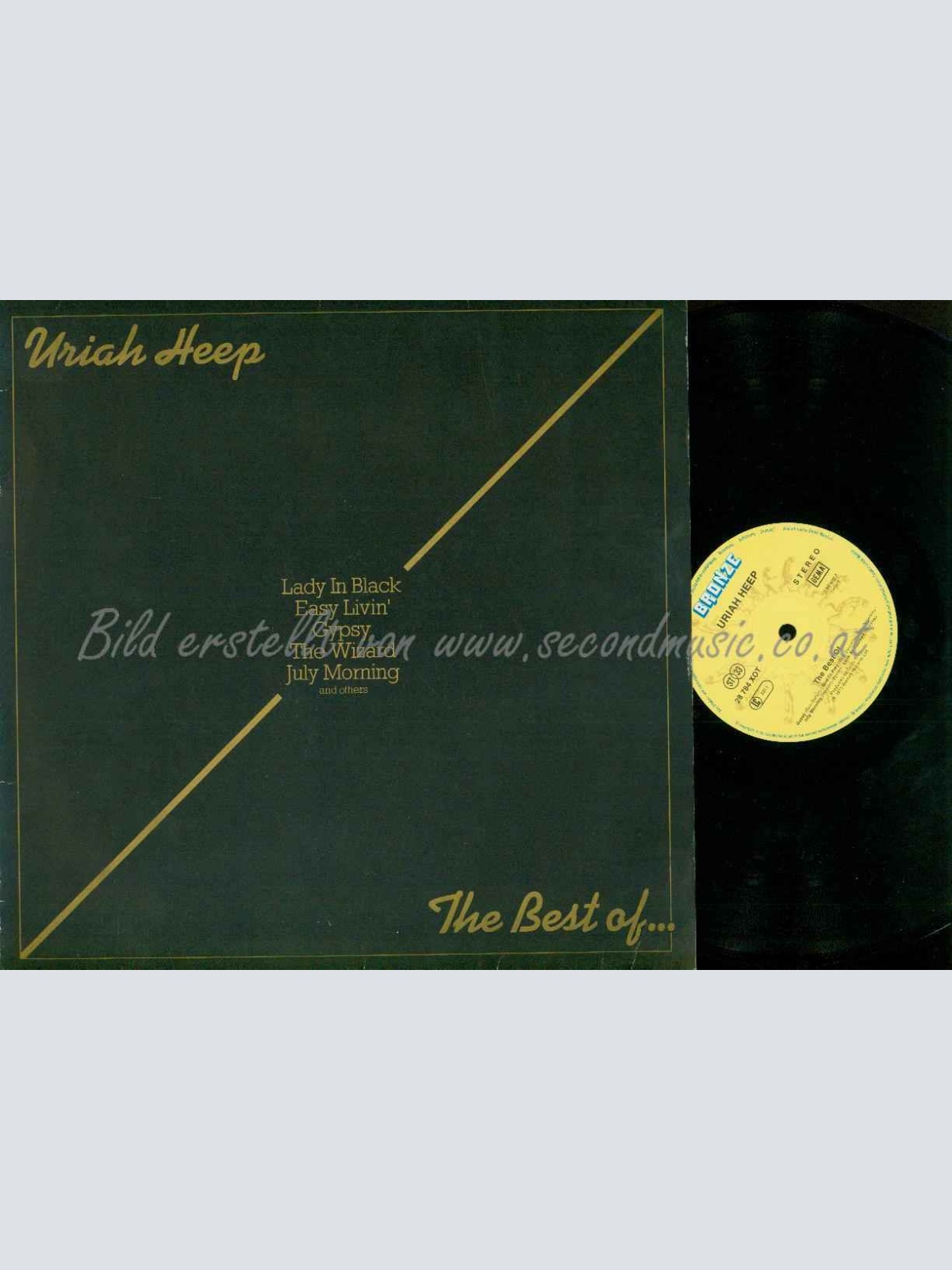 LP--    Uriah Heep  The Best Of...