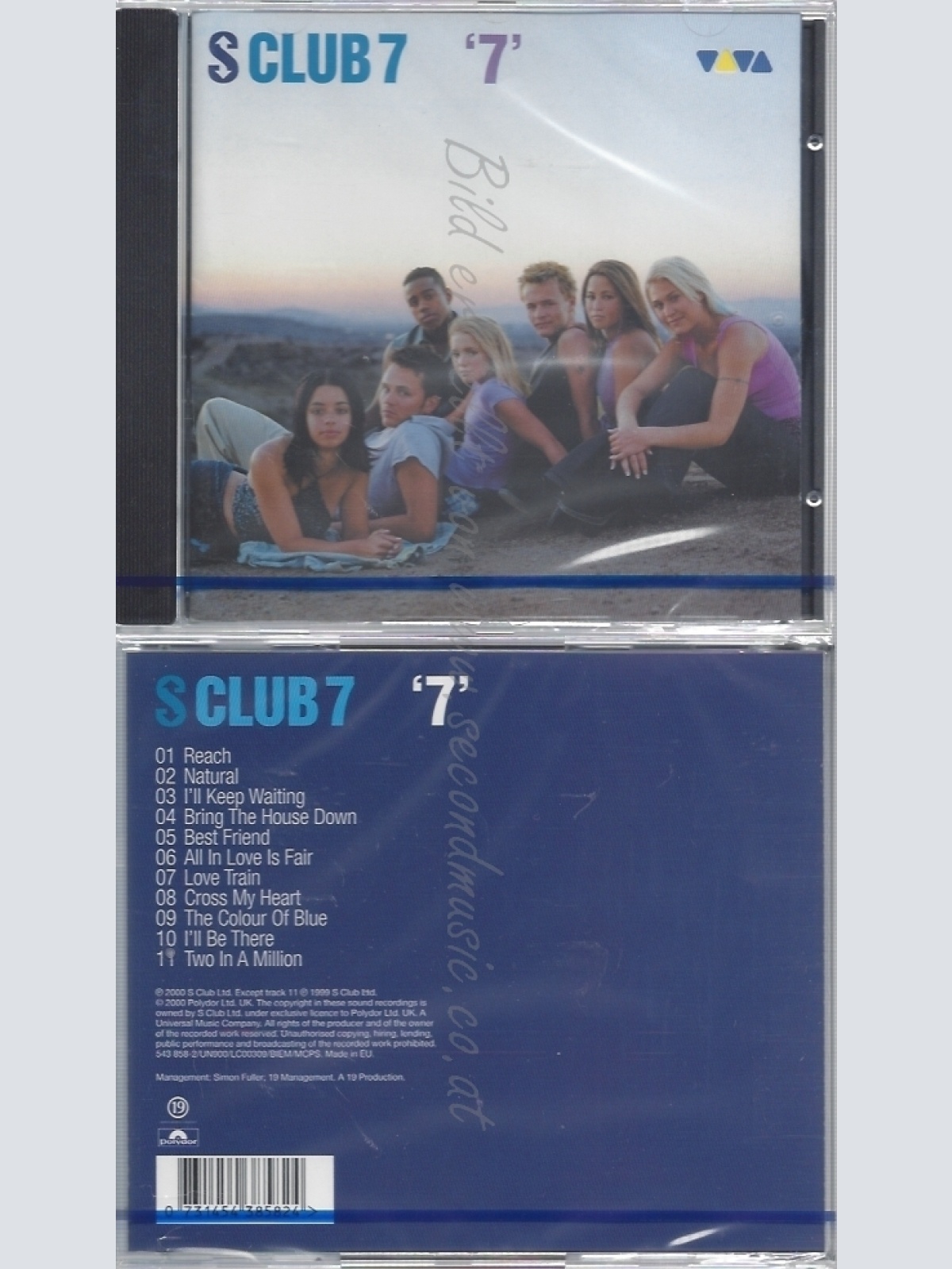 CD--NM-SEALED-S CLUB 7 -2000- -- 7