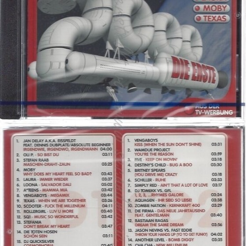 CD--NM-SEALED-VARIOUS -1999- - DOPPEL-CD -- MEGAHITS 2000