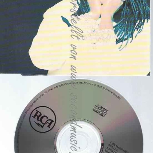 CD--ELAINE HUDSON--ON A LONG AND WINDING ROAD (3 VERSIONS, 1990)