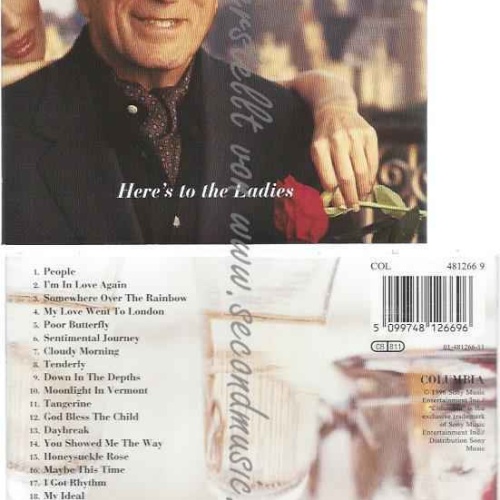 CD--TONY BENNETT--HERE'S TO THE LADIES
