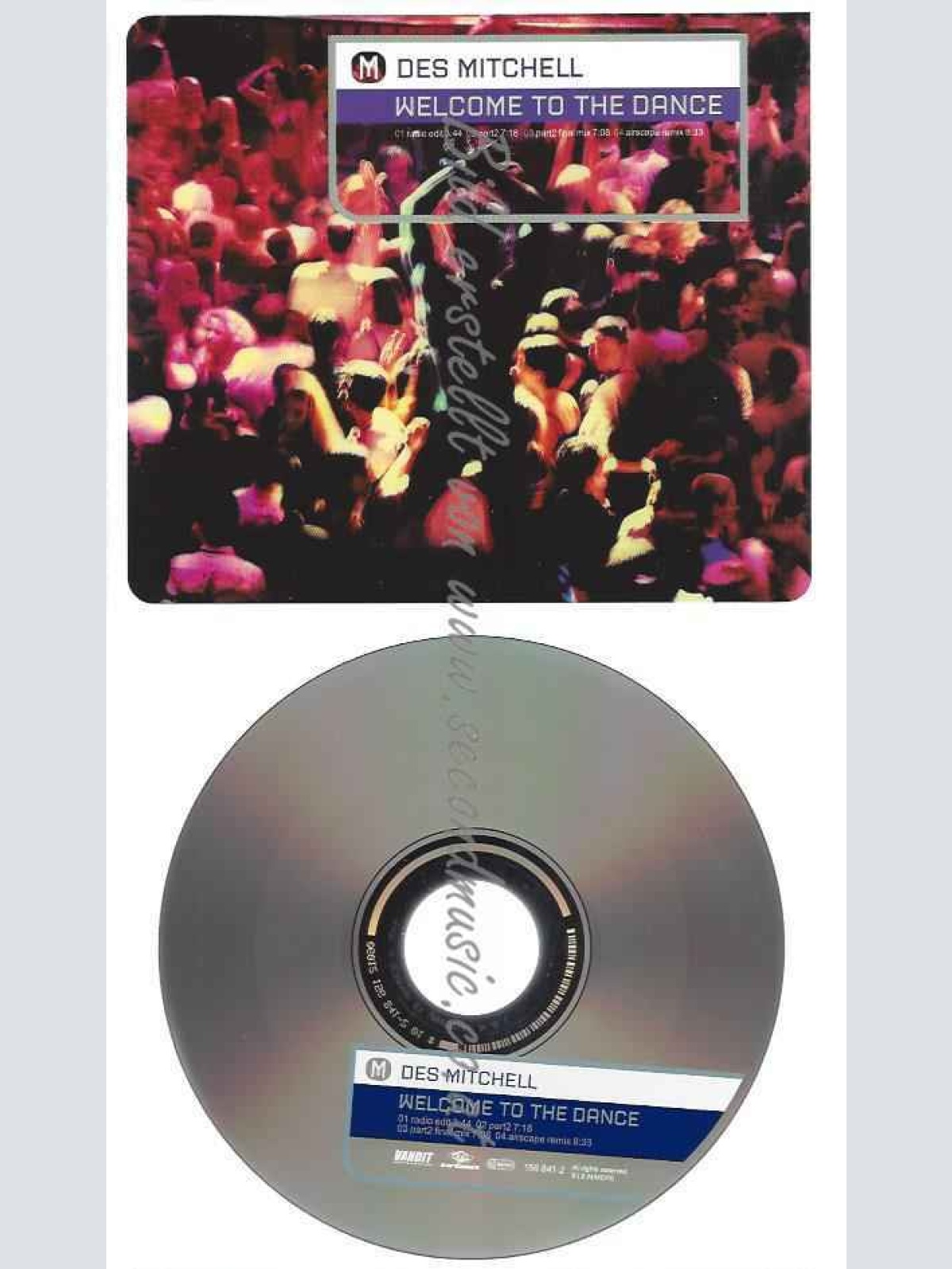 CD--DES MITCHELL--WELCOME TO THE DANCE