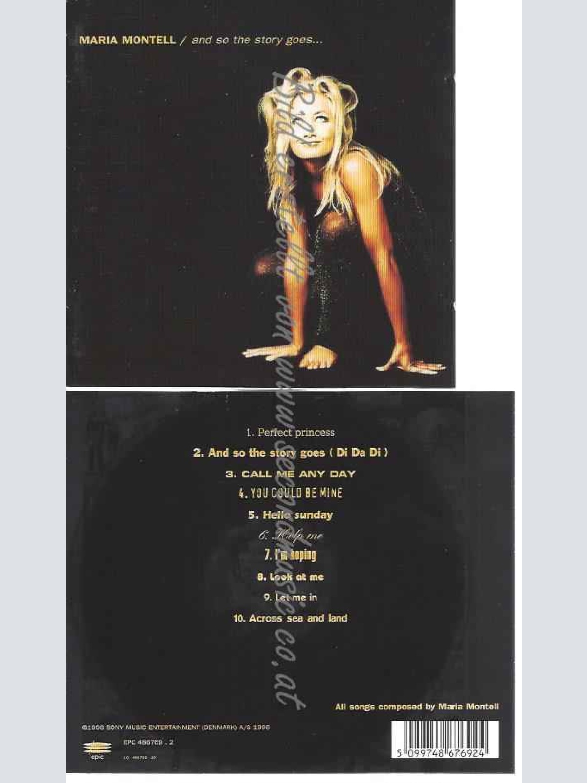 CD--MONTELL,MARIA--AND SO THE STORY GOES