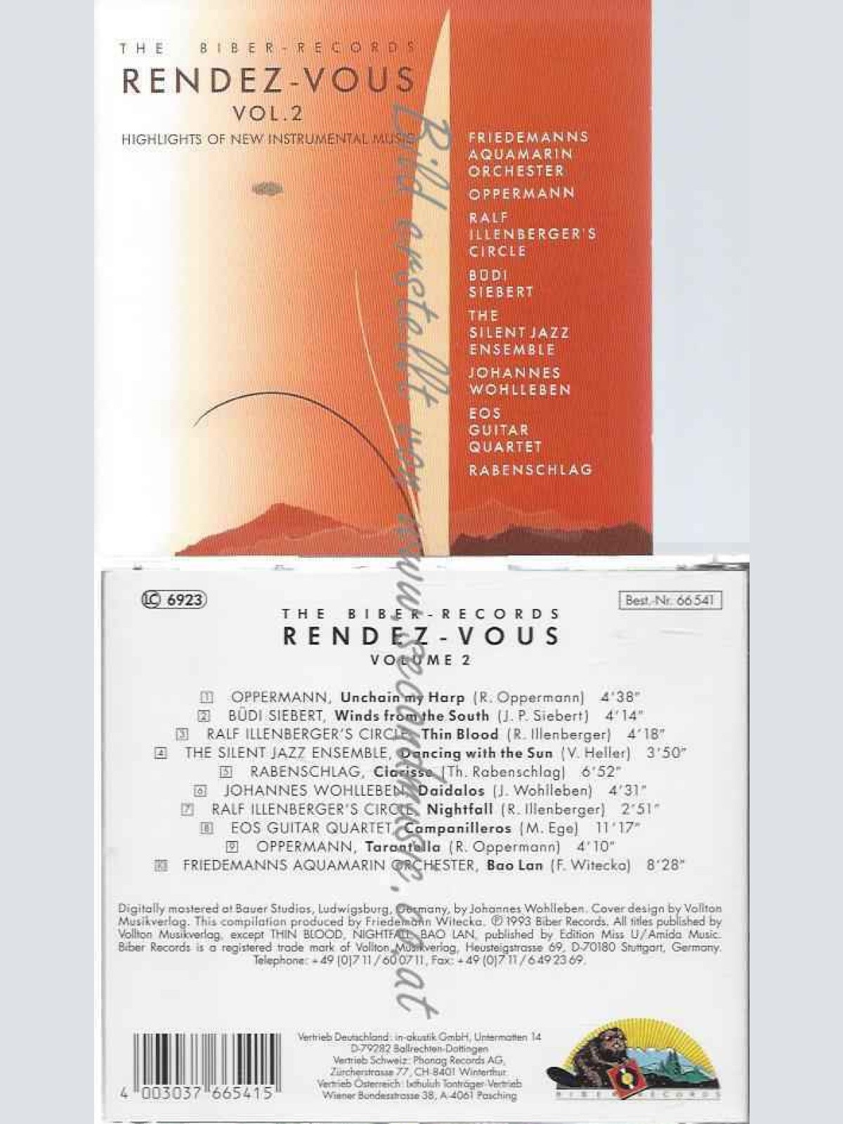 CD--FRIEDEMANN--RENDEZ-VOUS, VOL. 2