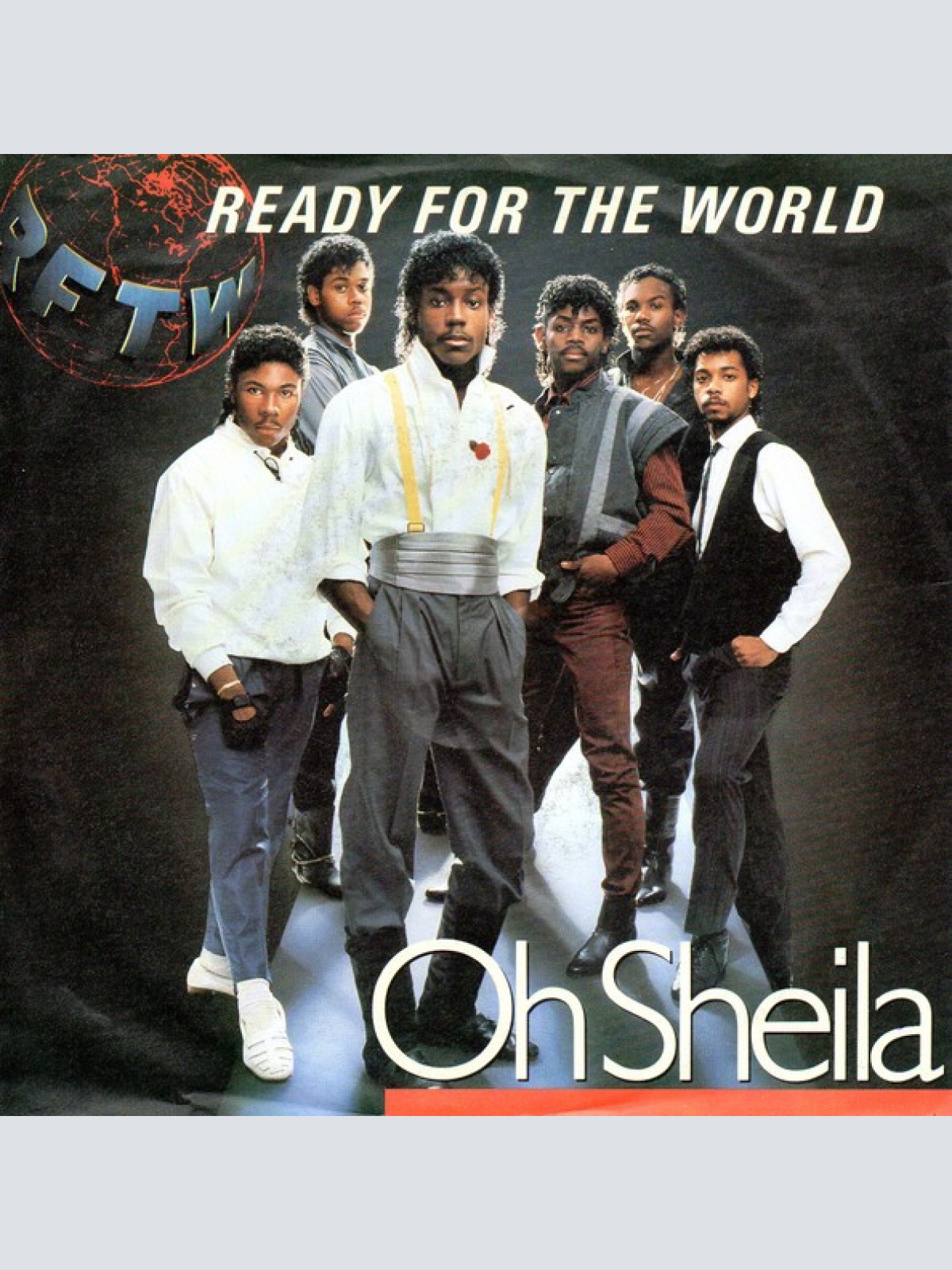 7", Single Ready For The World - Oh Sheila
