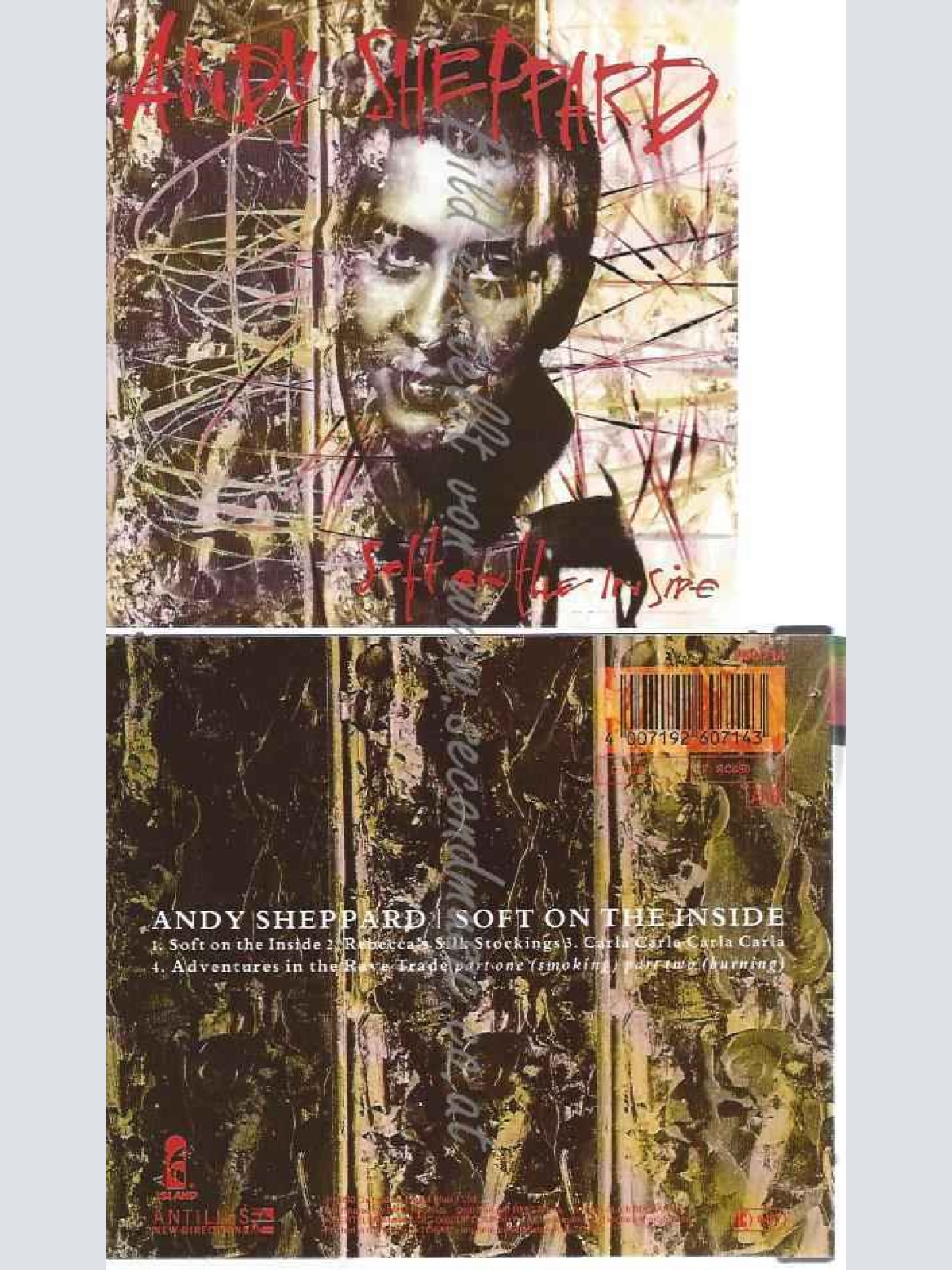 CD--ANDY SHEPPARD--SOFT ON THE INSIDE