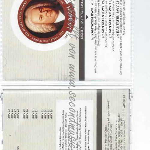 CD--ARLEEN AUGER, HELEN WATTS, ET AL.--BACH CANTATAS BWV 14, 16-26 (4CDS)