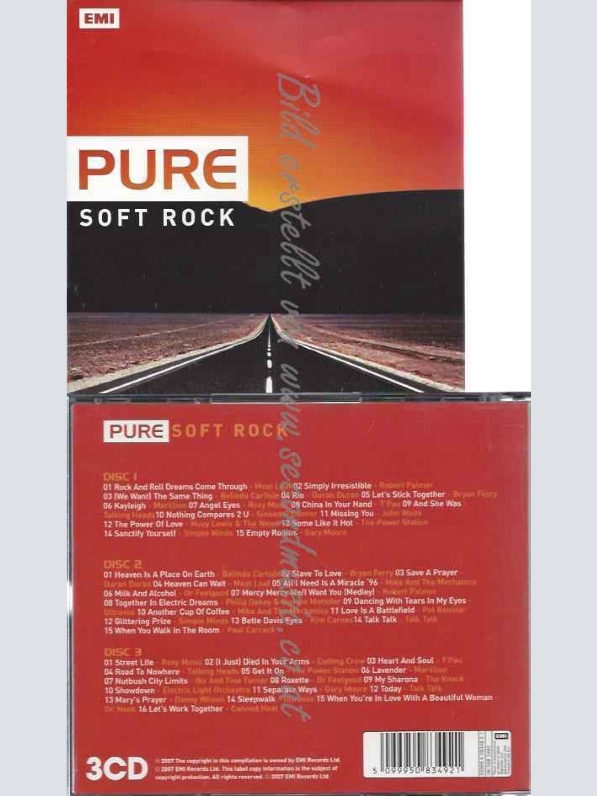 CD--VARIOUS--PURE SOFT ROCK
