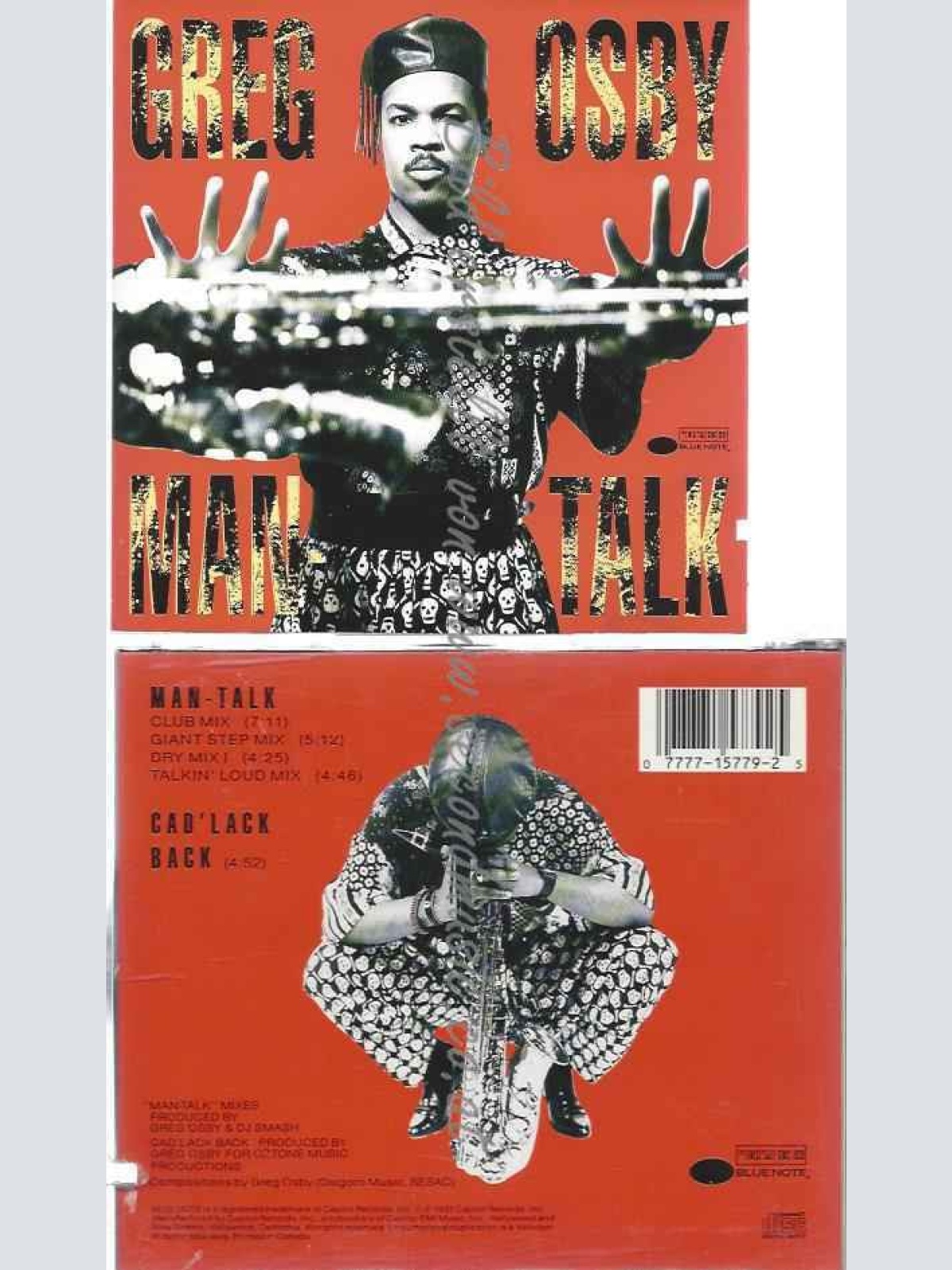 CD--D5/ OSBY,GREG--MAN TALK