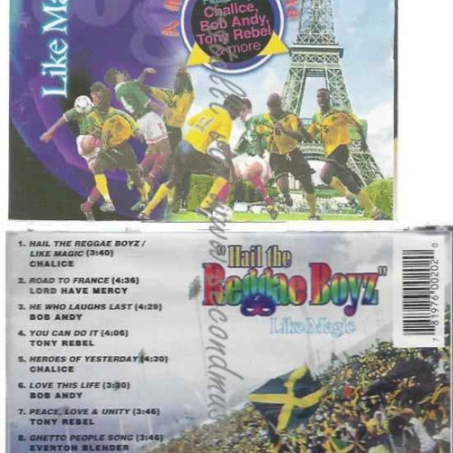 CD--HAIL THE REGGAE BOYZ:LIKE MAGI--HAIL THE REGGAE BOYZ:LIKE MAGI