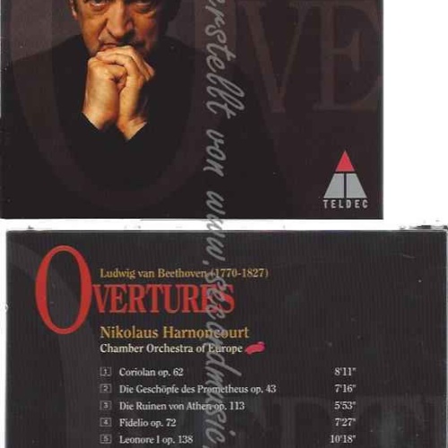 CD--HARNONCOURT,NIKOLAUS, COE, ET AL.--OUVERTÜREN