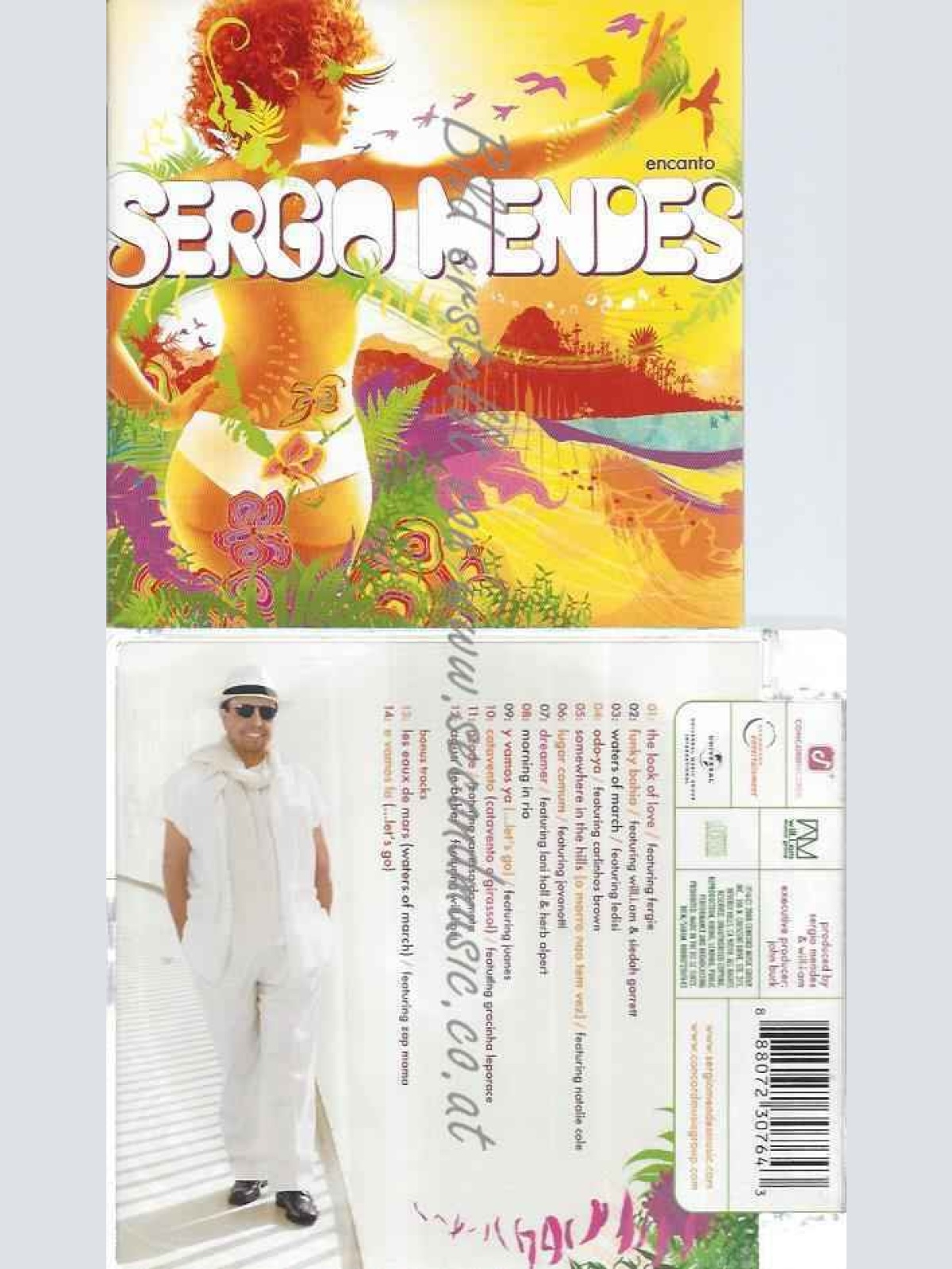 CD--SERGIO MENDES , NATALIE COLE , ET AL.--ENCANTO