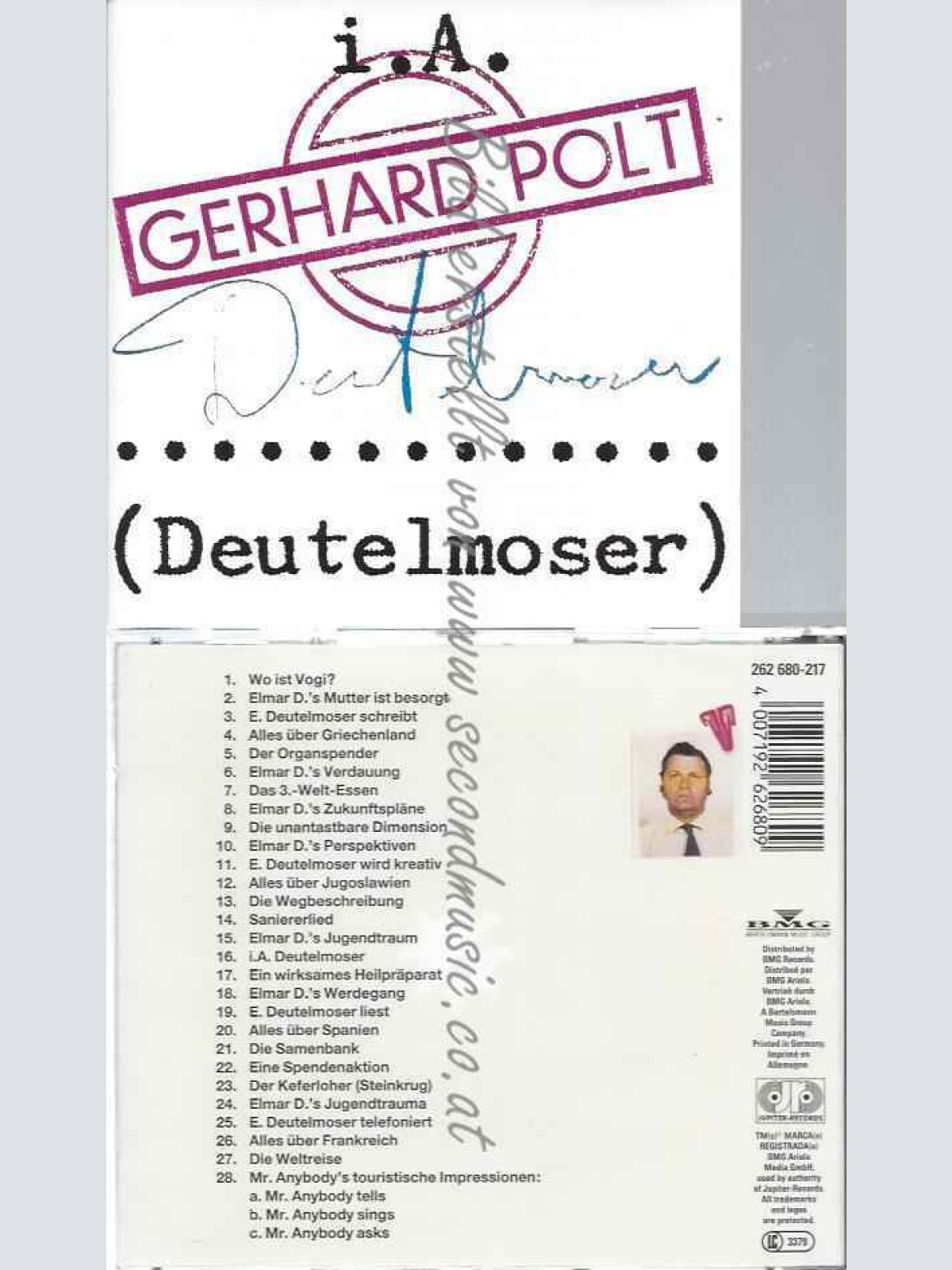 CD--GERHARD POLT--I. A. DEUTELMOSER