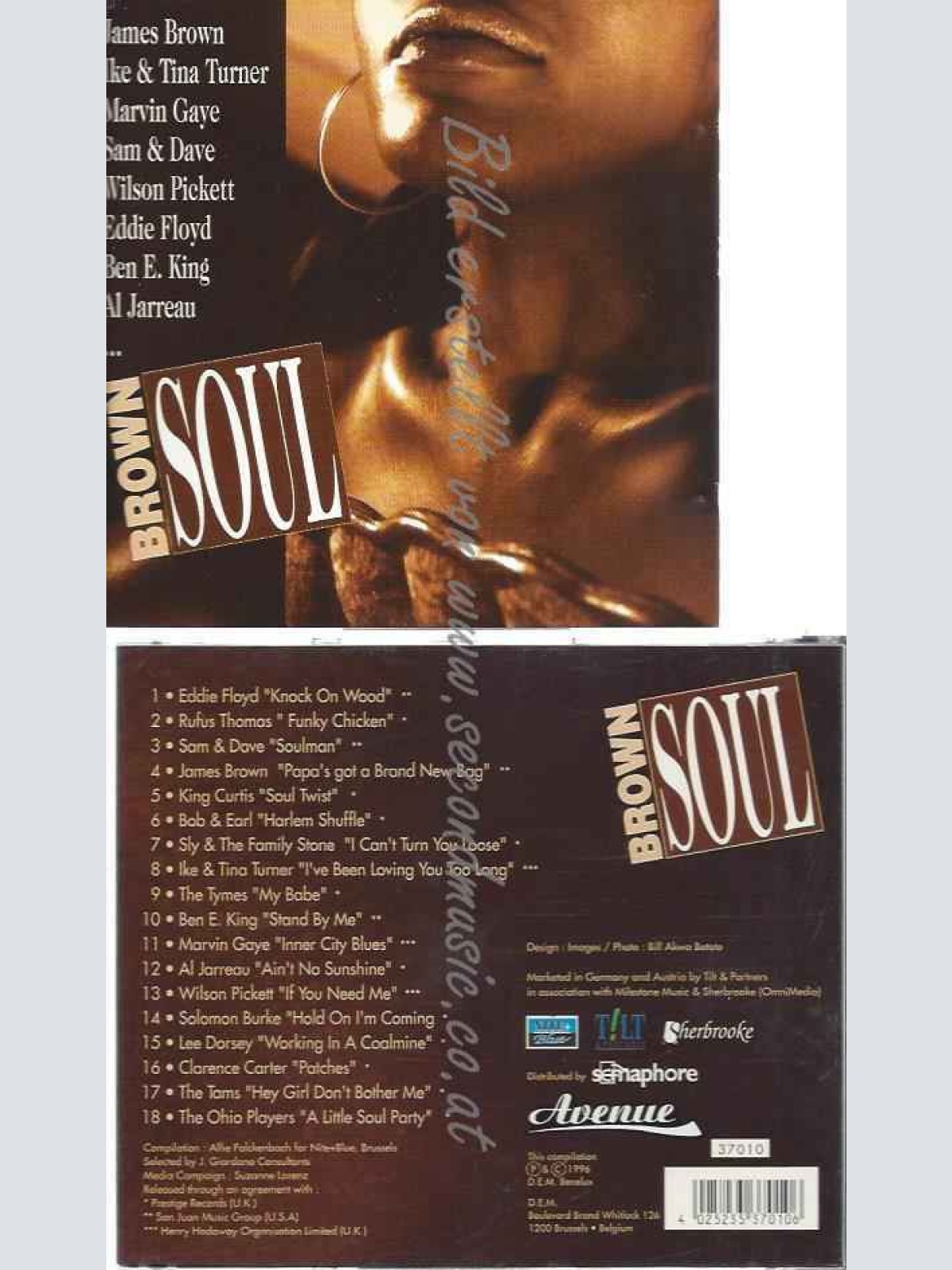 CD--VARIOUS--BROWNSOUL