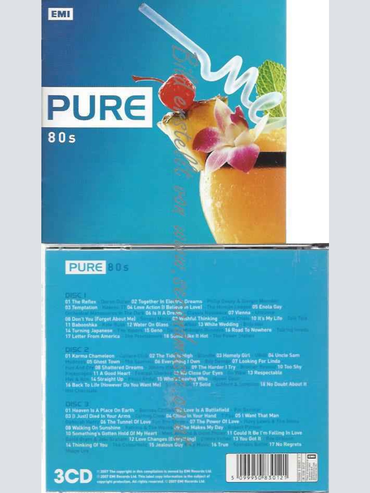 CD--VARIOUS--PURE 80S