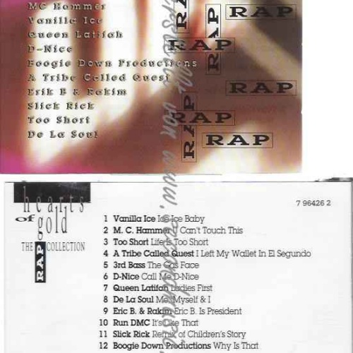 CD---HEARTS OF GOLD RAP COLLECTION