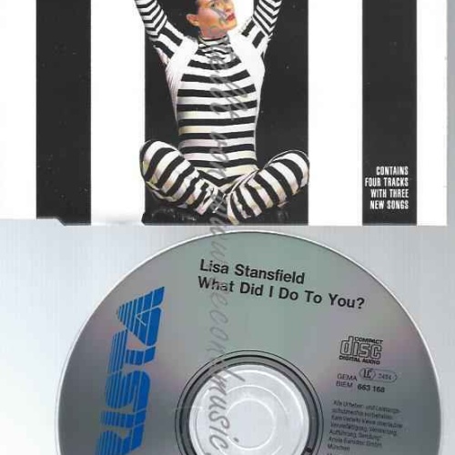 CD--LISA STANSFIELD--WHAT DID I DO TO YOU (PLUS 3 NEW SONGS)