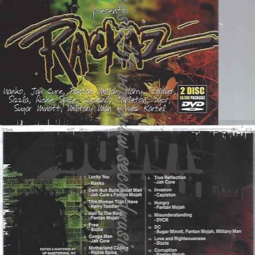 CD--DOWNSOUND PRODUCTIONS--RACKAZ (CD+DVD PACKAGE)