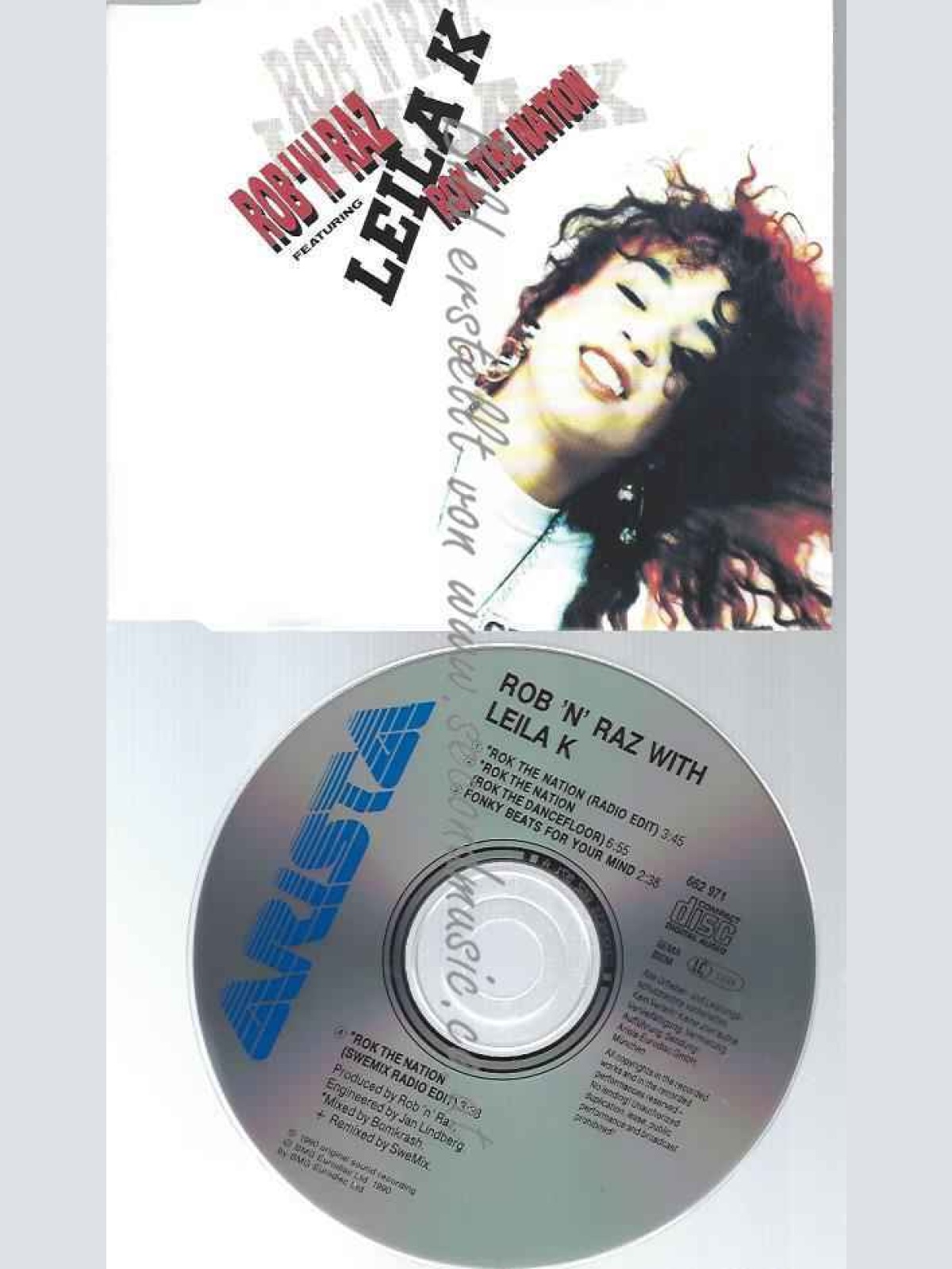 CD--ROB & RAZ--ROK THE NATION (FEAT. LEILA K)