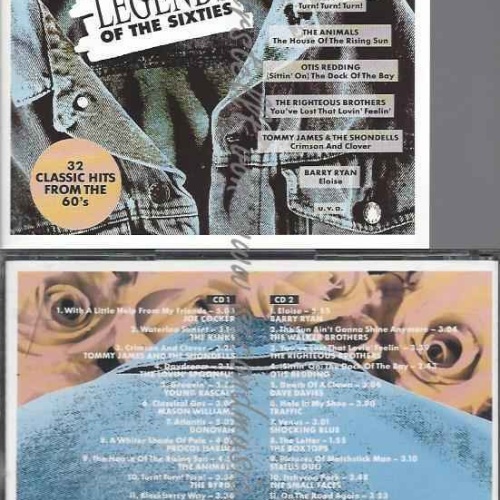 CD--Lefgends of the Sixties -- 32 Hits