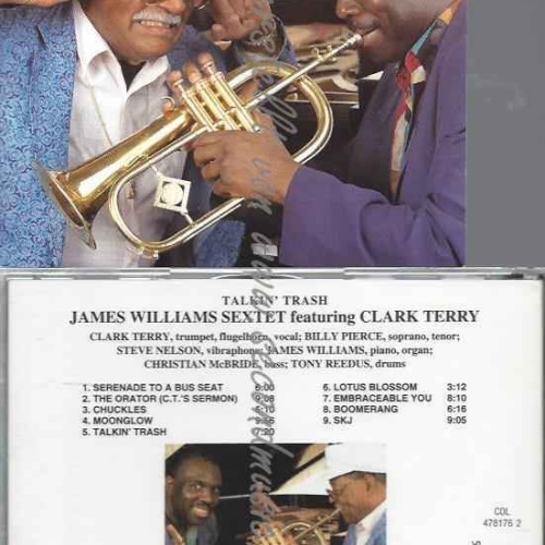 CD--JAMES WILLIAMS--TALKIN' TRASH