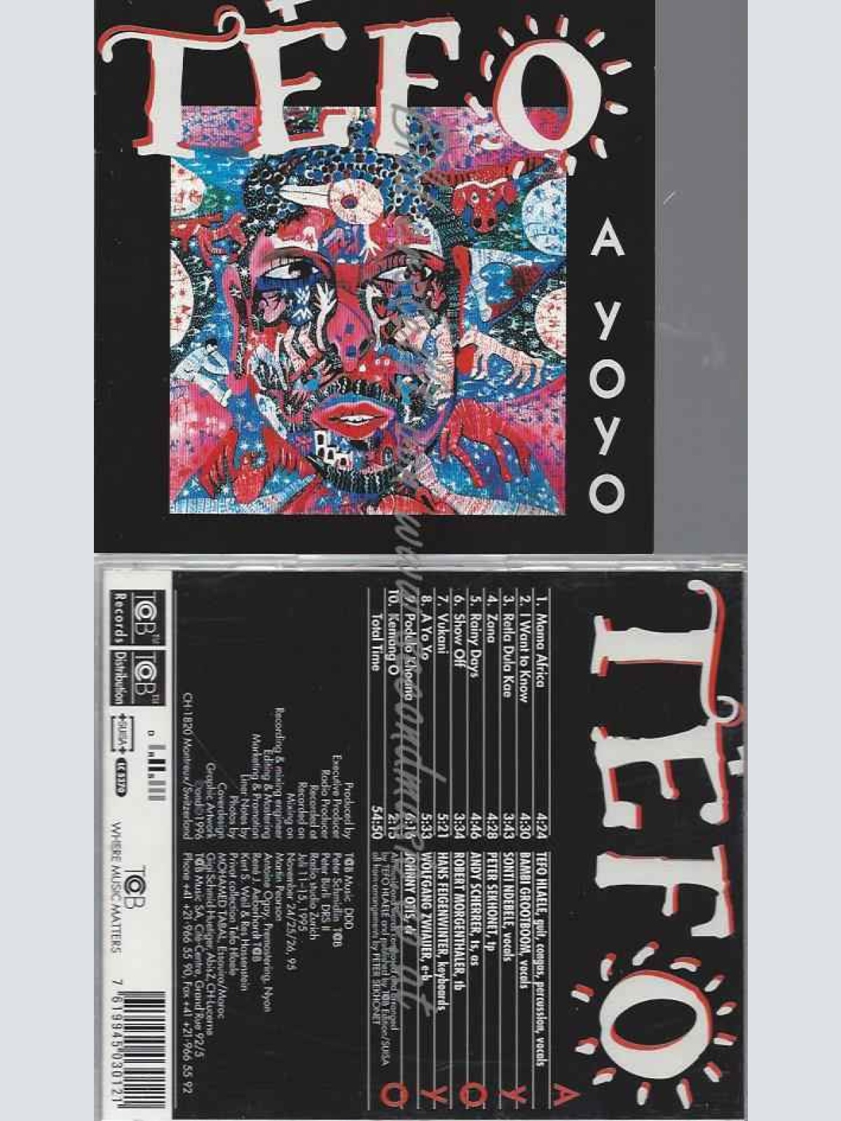 CD--TEFO--A YO YO