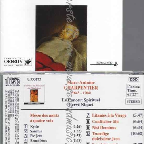CD--NIQUET, LE CONCERT SPIRITUEL, ET AL.--GEISTLICHE WERKE VOL. 1