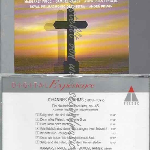 CD--AMBROSIAN SINGERS, MARGARET PRICE, ET AL.--EIN DEUTSCHES REQUIEM
