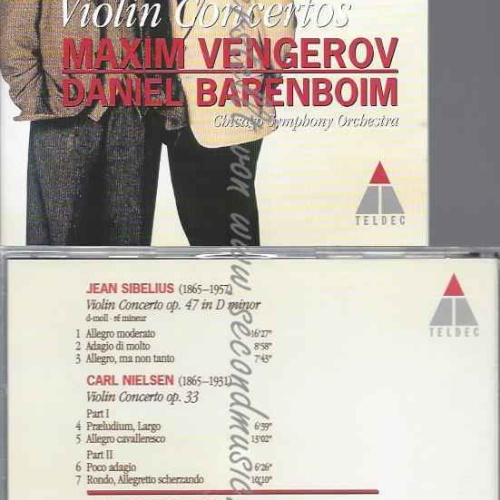 CD--NIELSEN: VIOLINKONZERT/ VENGEROV, SIBELIUS, ET AL.--SIBELIUS