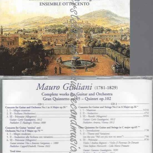 CD--MACCARI,CLAUDIO, PUGLIESE,PAOLO, ET AL.--GIULIANI, GUITAR CONCERTOS 2-C