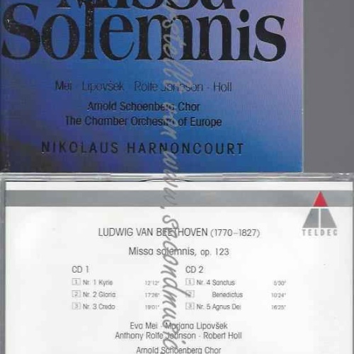 CD--HARNONCOURT, COE, ET AL.--MISSA SOLEMNIS