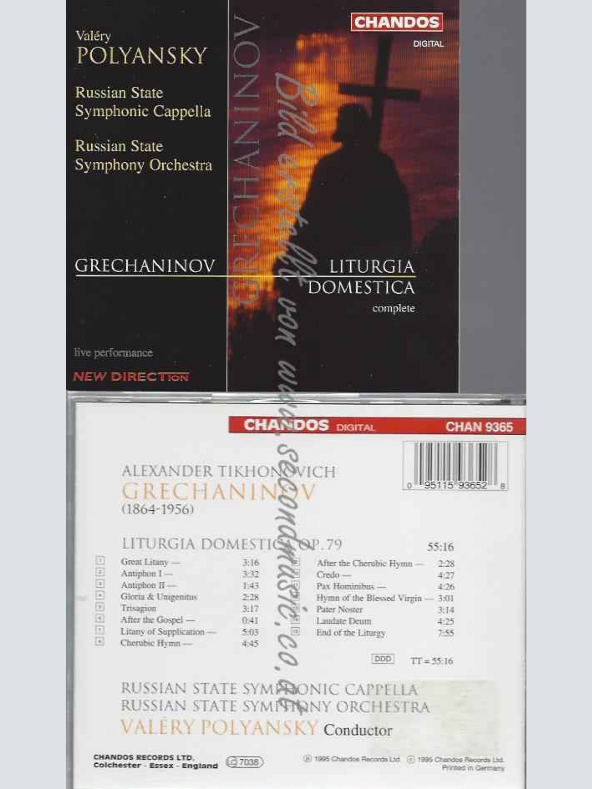 CD--POLYANSKY,VALERI, SRUSS, ET AL.--LITURGIA DOMESTICA